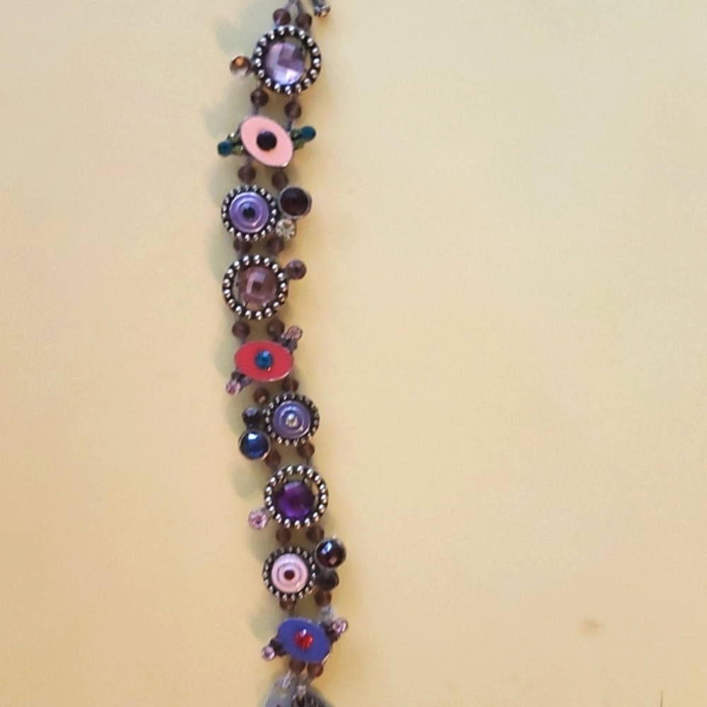 Crystal bracelet handcrafted by Jillbeads